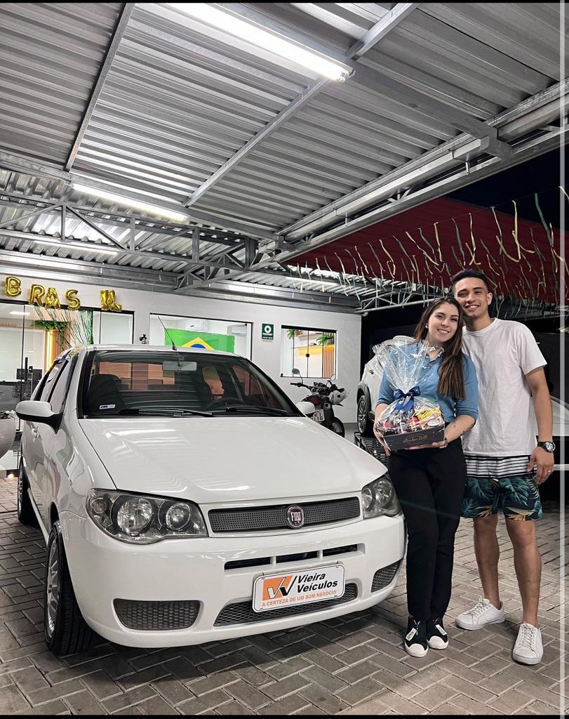 Elton Jammes e Andressa Machado
