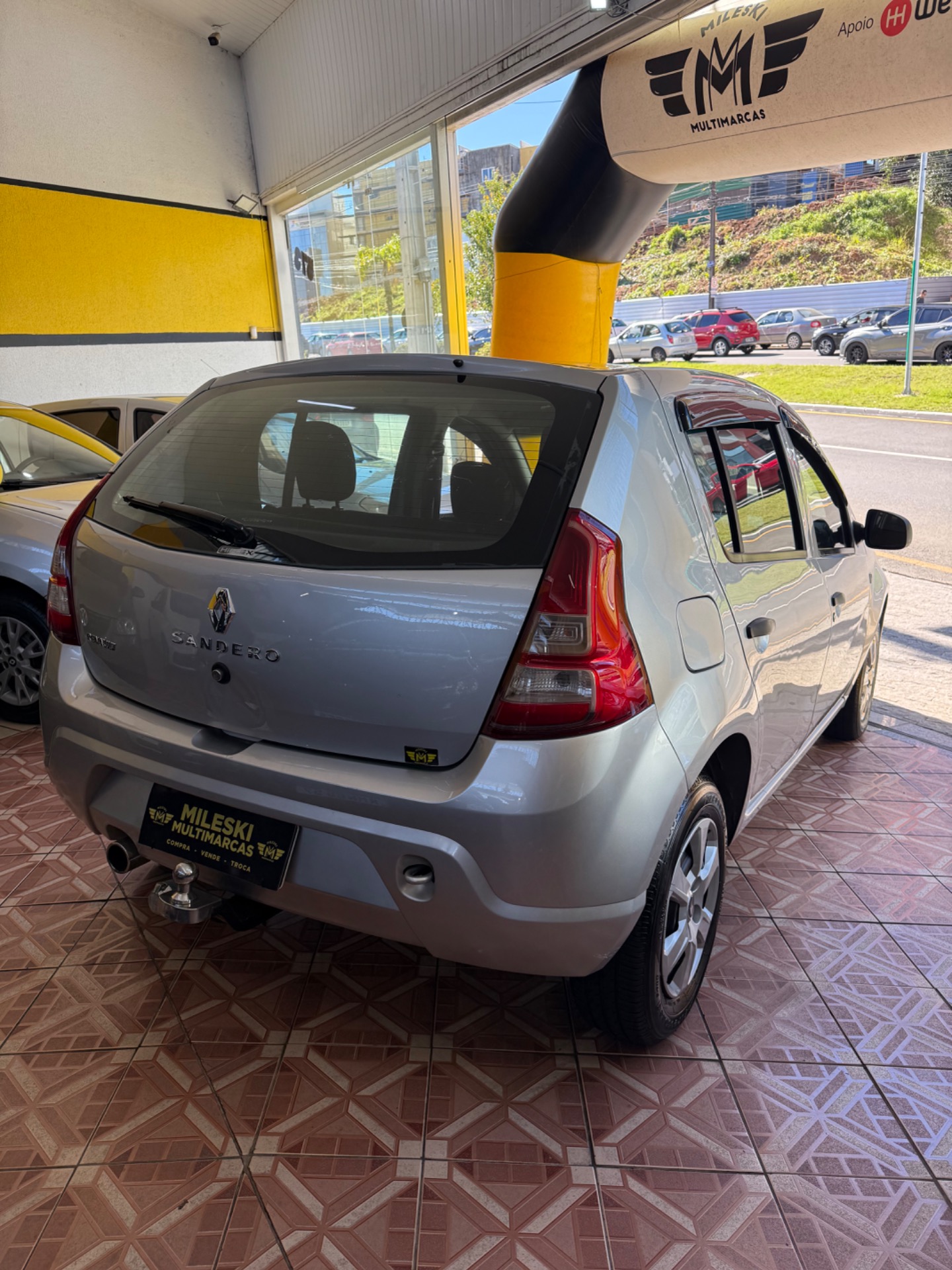 Renault Sandero Authentique Hi Flex 1.0 16V 5P - foto 3