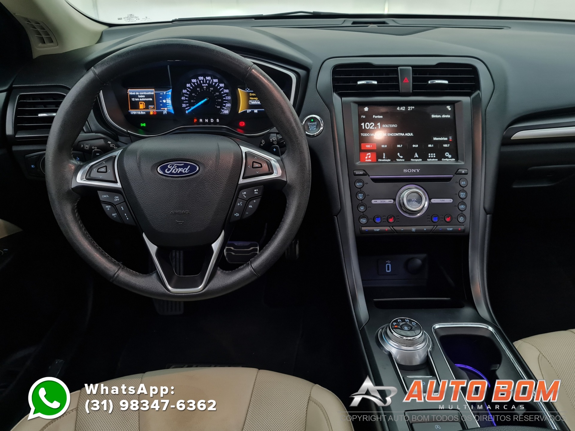 Auto Bom | Fusion Titanium 2.0 GTDI Eco. Fwd Aut. • Fusion Titanium 2.0 ...