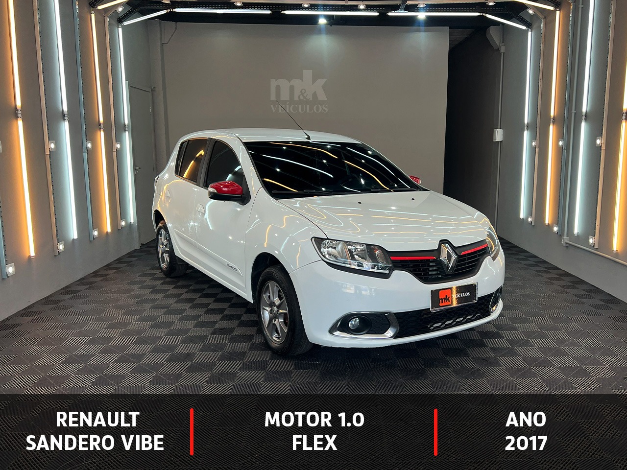 Renault SANDERO vibe Flex 1.0 12V 5p Flex 4 portas, câmbio Manual em